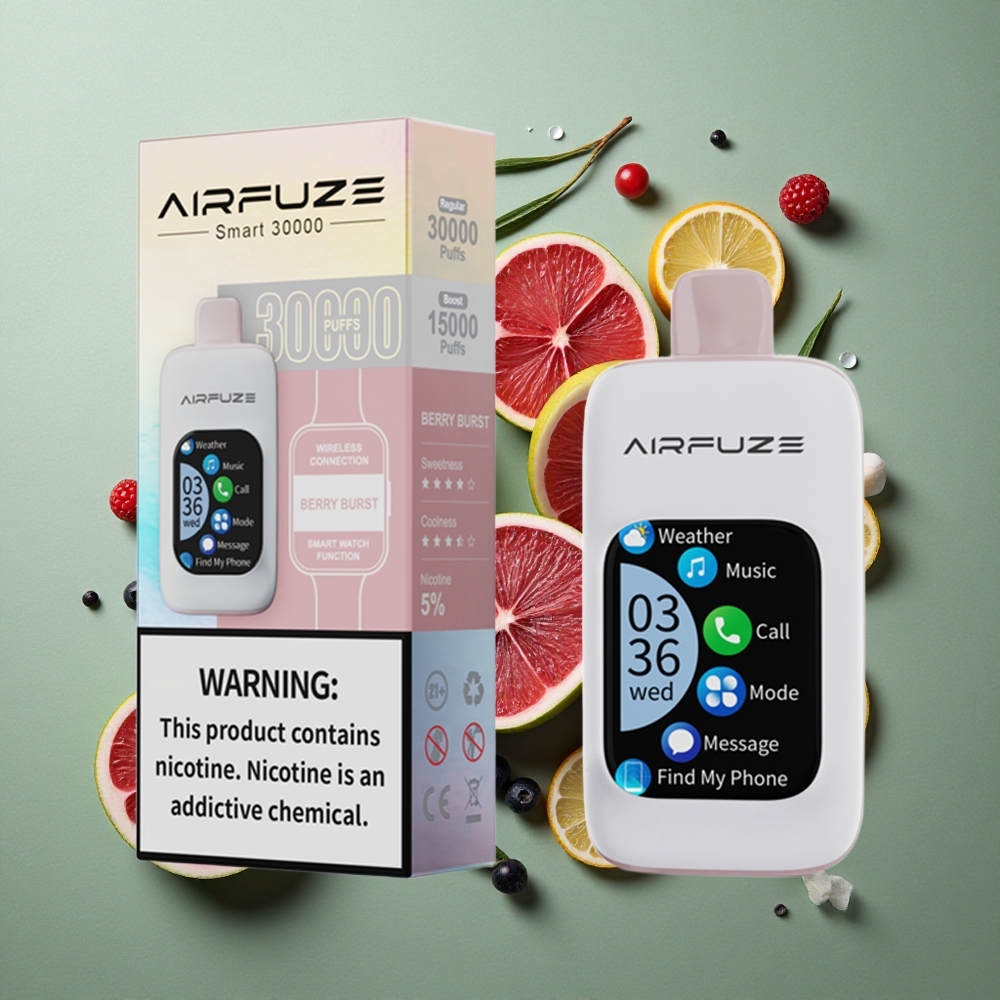 Bes Kombinatie AirFuze Smart 30000 Peuken Disposable Pod Type-C 900mAh Nederland groothandel