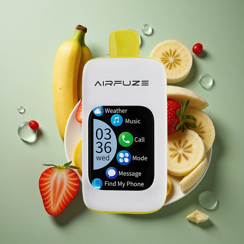 Aardbei Banaan Airfuze Smart Pro 40000 Puffs 20ML 900mAh Nederland groothandel