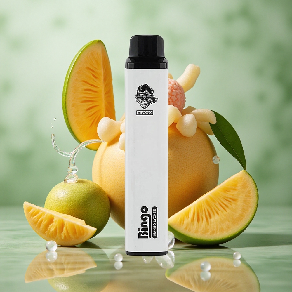 Mango Lychee Aivono Aim Bingo 4000 Puffs Compact Formaat Oplaadbare Batterij Nederland groothandel