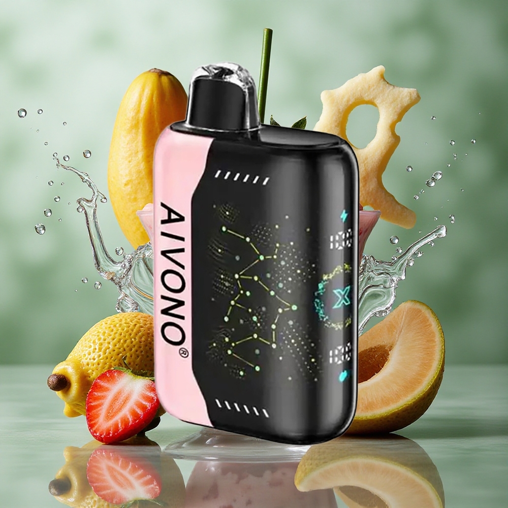 Aardbei B Pop Aivono Aim Boom 25000 Puffs 28ml Vloeistof Capaciteit Type-C Opladen Nederland groothandel