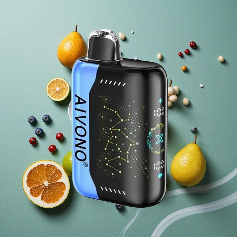 Blauwe Rancher Aivono Aim Boom 25000 Puffs 28ml Vloeistofcapaciteit 1.2 ohm Mesh Coil Nederland groothandel
