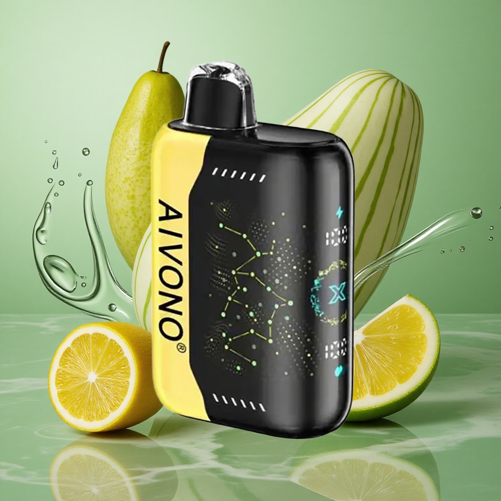 Meloen Citroen Aivono Aim Boom 25000 Puffs 28ml Vloeistofcapaciteit Type-C Opladen Nederland groothandel
