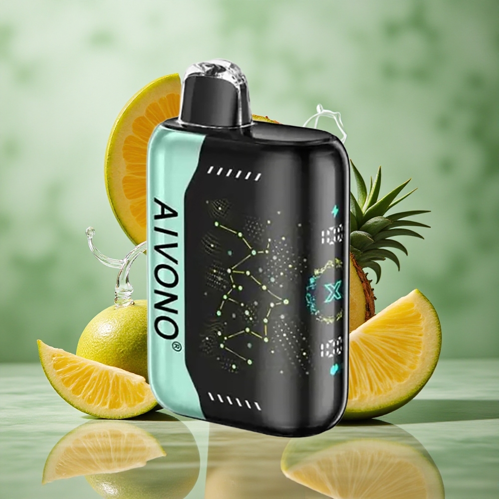 Zure Mango Ananas Aivono Aim Boom 25000 Puffs 28ml Vloeistof Capaciteit Type-C Opladen Nederland groothandel