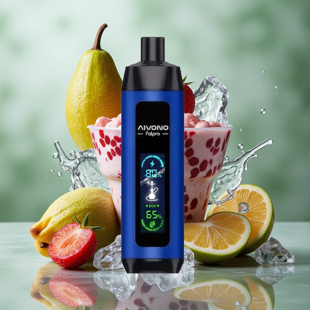 Bessen IJs Aivono Aim Fatpro 22000 Puffs 28ml E-liquid 600mah Oplaadbaar Nederland groothandel