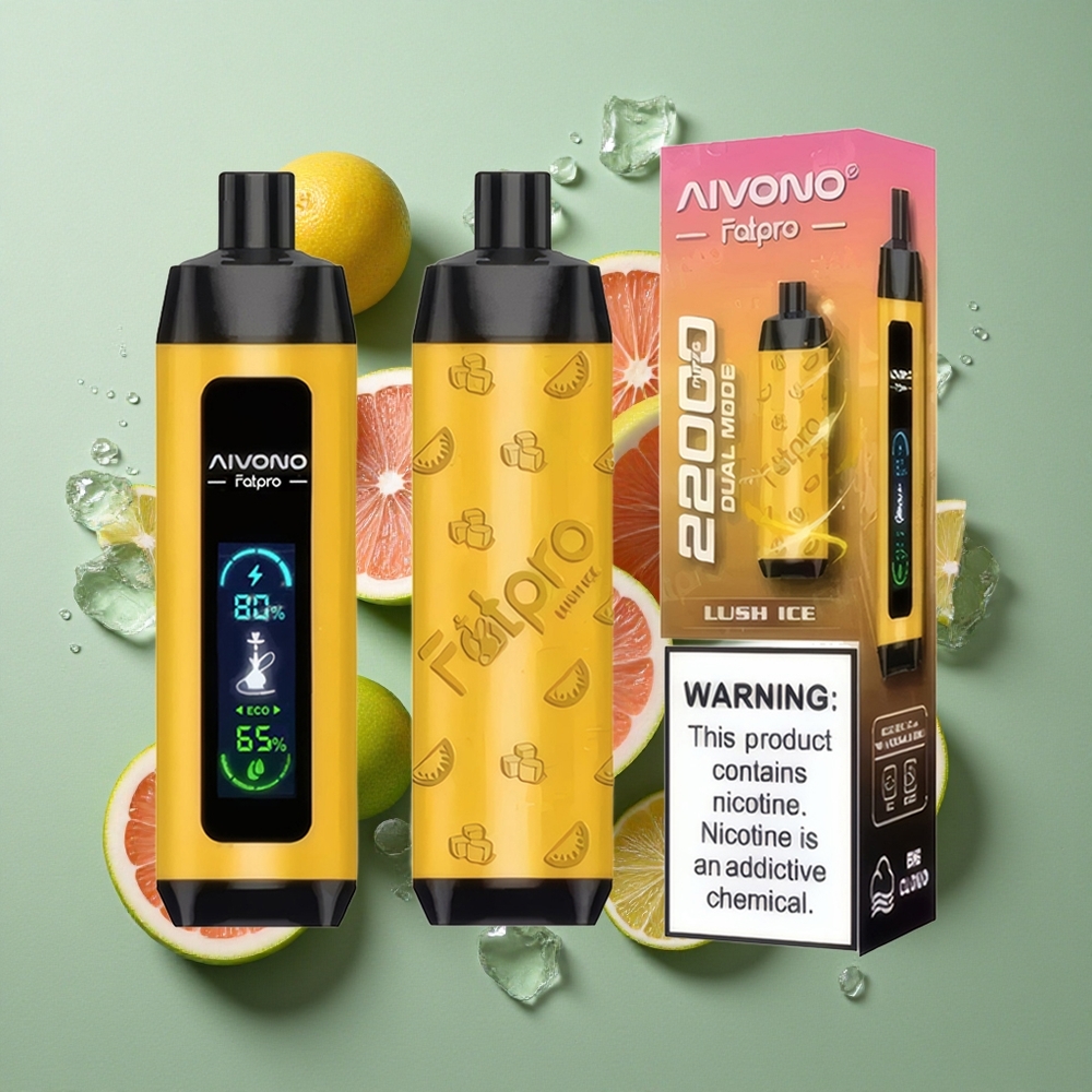 Lush IJs Aivono Aim Fatpro 22000 Puffs 28ml E-liquid 600mah Oplaadbaar Nederland groothandel