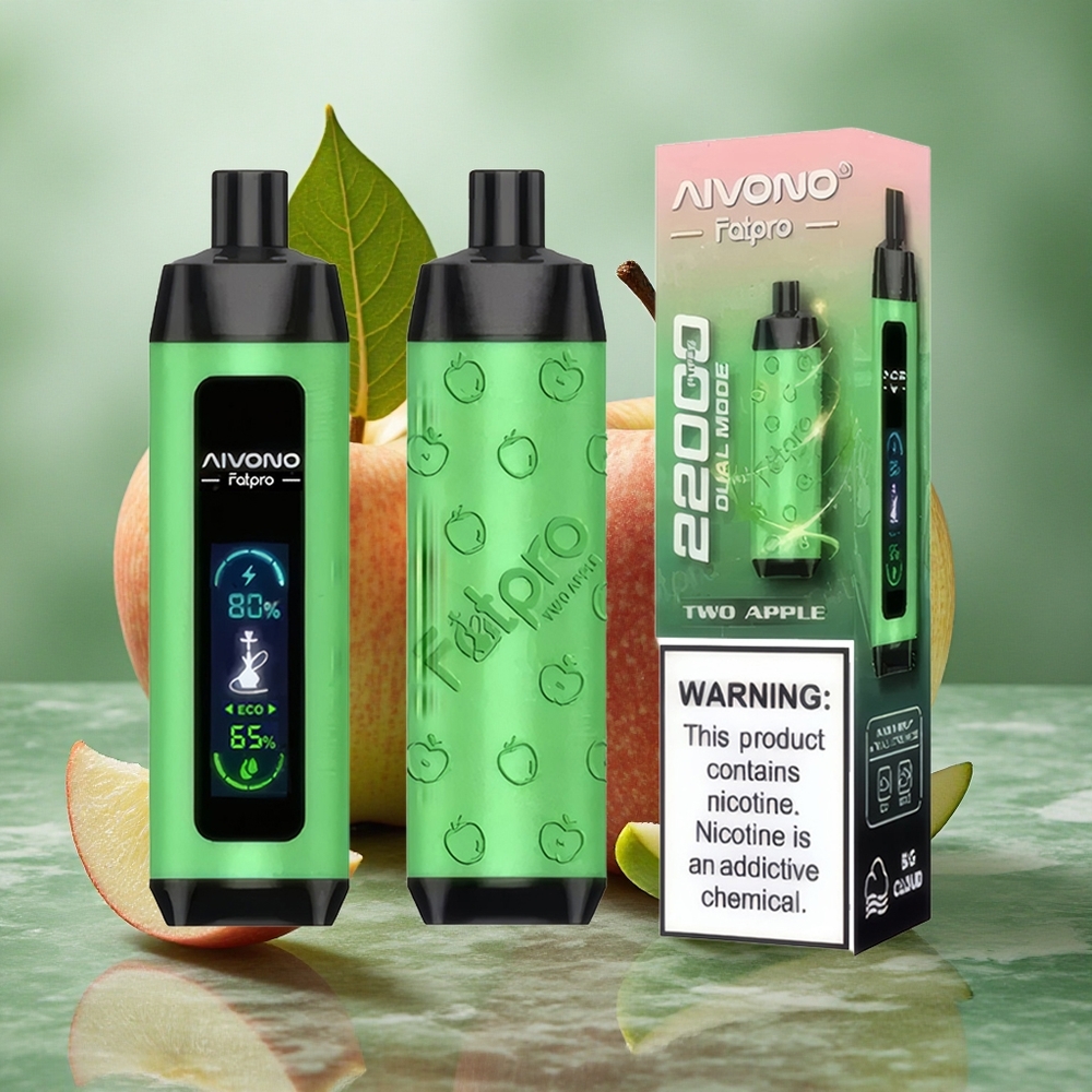Twee Appel Aivono Aim Fatpro 22000 Puffs 28ml E-liquid Nederland groothandel