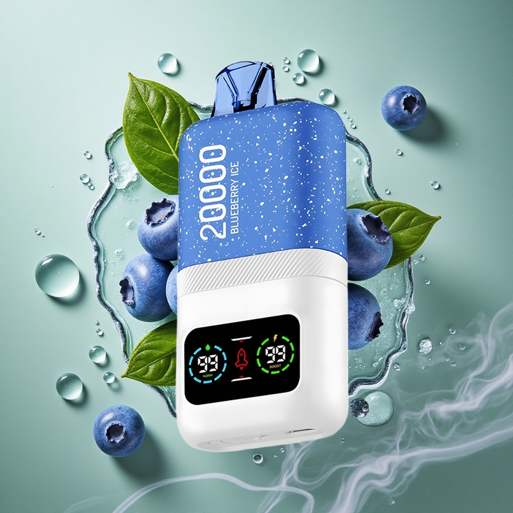 Blauwe bessen ijs Aivono Aim Magic 20.000 sigaretten Dual Mesh Coils Nederland groothandel