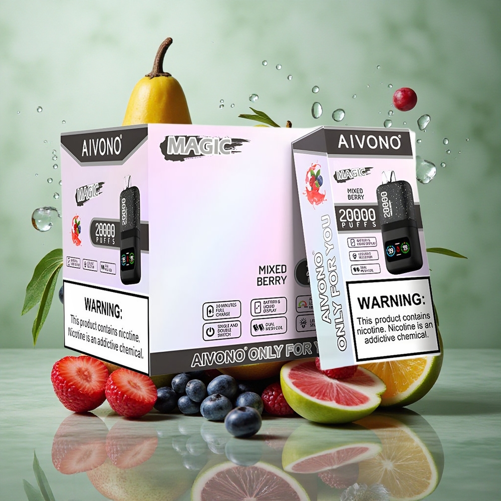 Gemengde Bes Aivono AIM MAGIC 20000 Puffs 26ml 600mAh Batterij Nederland groothandel