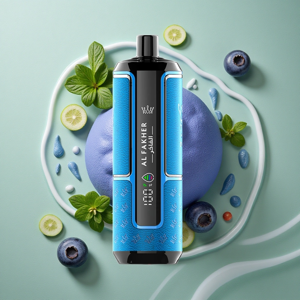Blauwe Bessen Kauwgom Al Fakher Crown Bar 15.000 Sigaretten Direct-naar-long Nederland groothandel