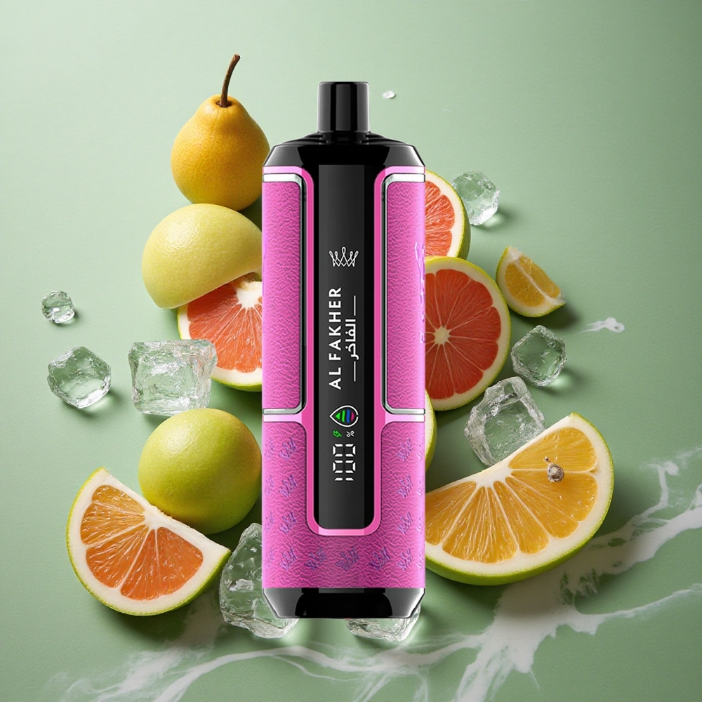 Licht IJs Al Fakher Crown Bar 15.000 Puff Hypermax Draagbaar Nederland groothandel