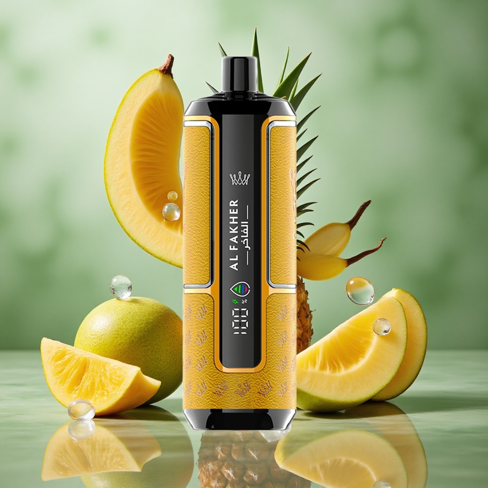 Mango Ananas Al Fakher Crown Bar 15.000 Puff 22ml Nederland groothandel