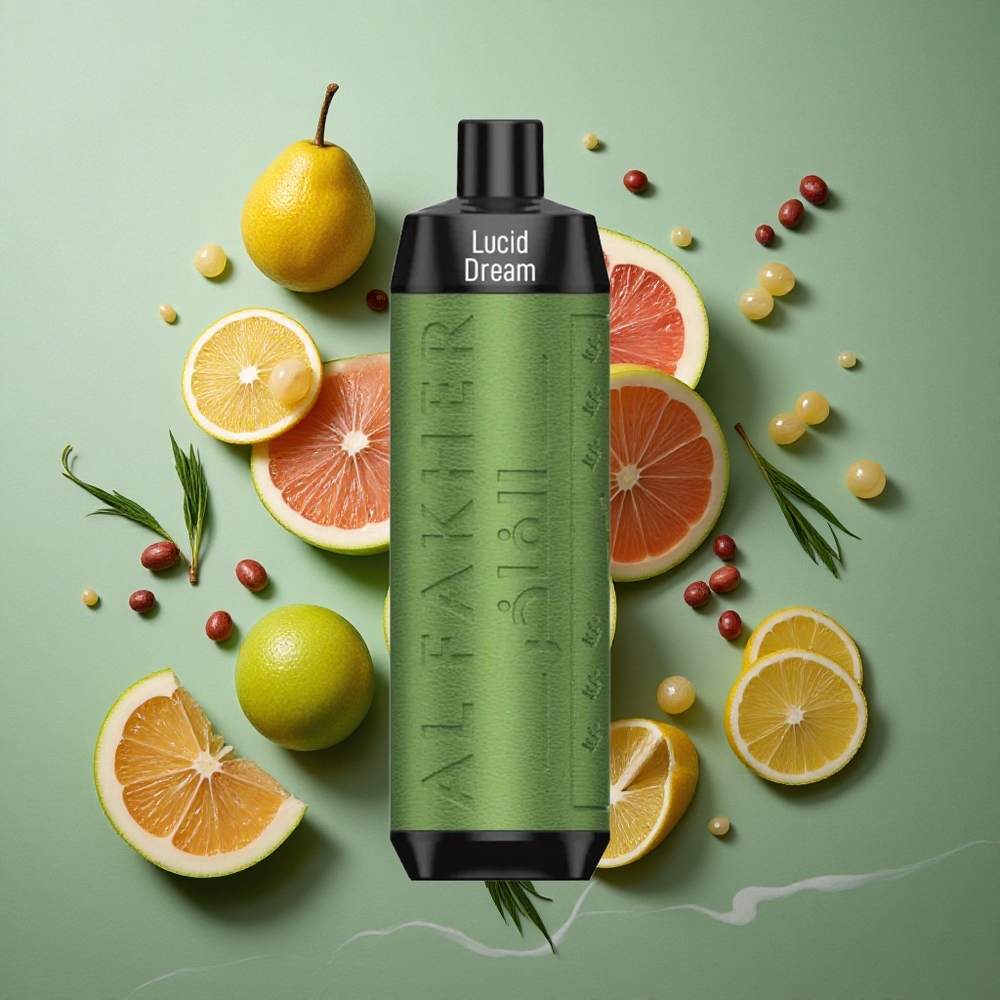 Dromendroom Al Fakher Crown Bar 8000 Kristal Wegwerp Vape 18ml Vloeistofcapaciteit USB Type-C Nederland groothandel