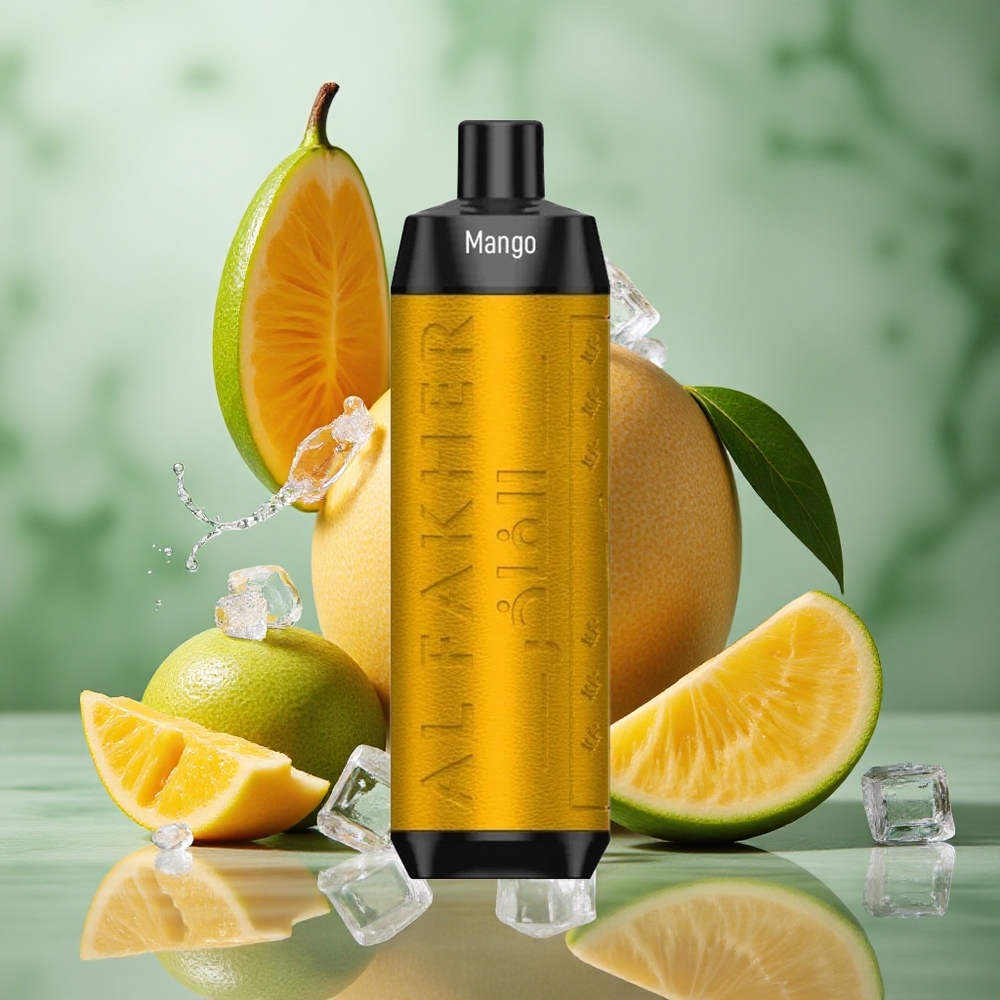 Mango IJs Al Fakher Crown Bar 8000 Wegwerp Vape 18ml Vloeistof Capaciteit USB Type-C Nederland groothandel