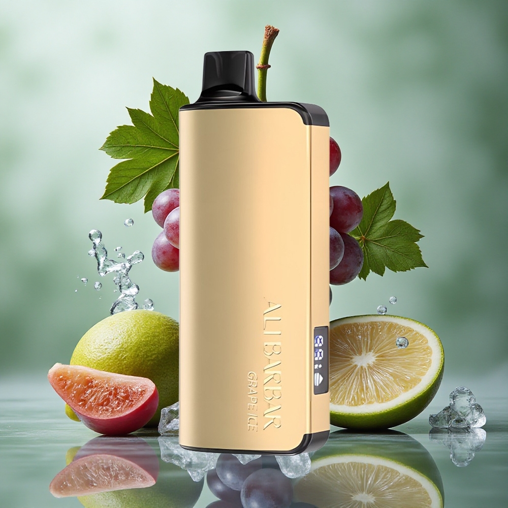 Druiven IJs Alibarbar Ingot 9000 Puffs 22ml Vloeistof 2350mah Batterij Nederland groothandel