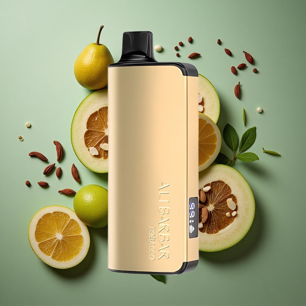 Tabak Alibarbar Ingot 9000 Puffs 22ml vloeistof 2350mah batterij Nederland groothandel