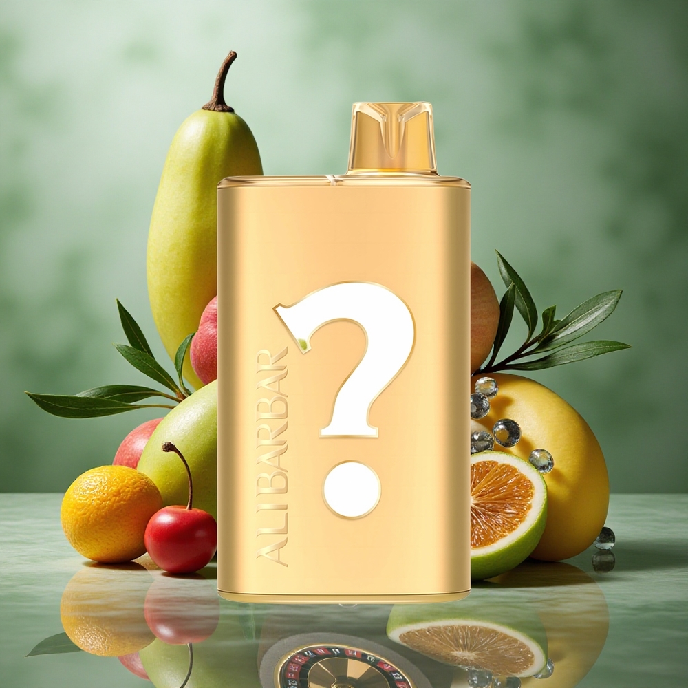 Aardbei-Munt Alibarbar Rich 8000 Puffs 20ml Vloeistofcapaciteit Niet Oplaadbaar Nederland groothandel