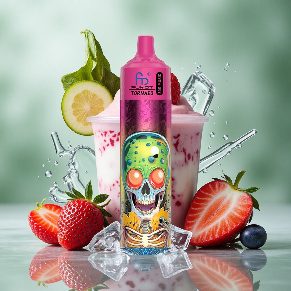 Bosbes Aardbei Framboos IJs Fumot RandM Tornado 30000 Puffs 30mL Nederland groothandel