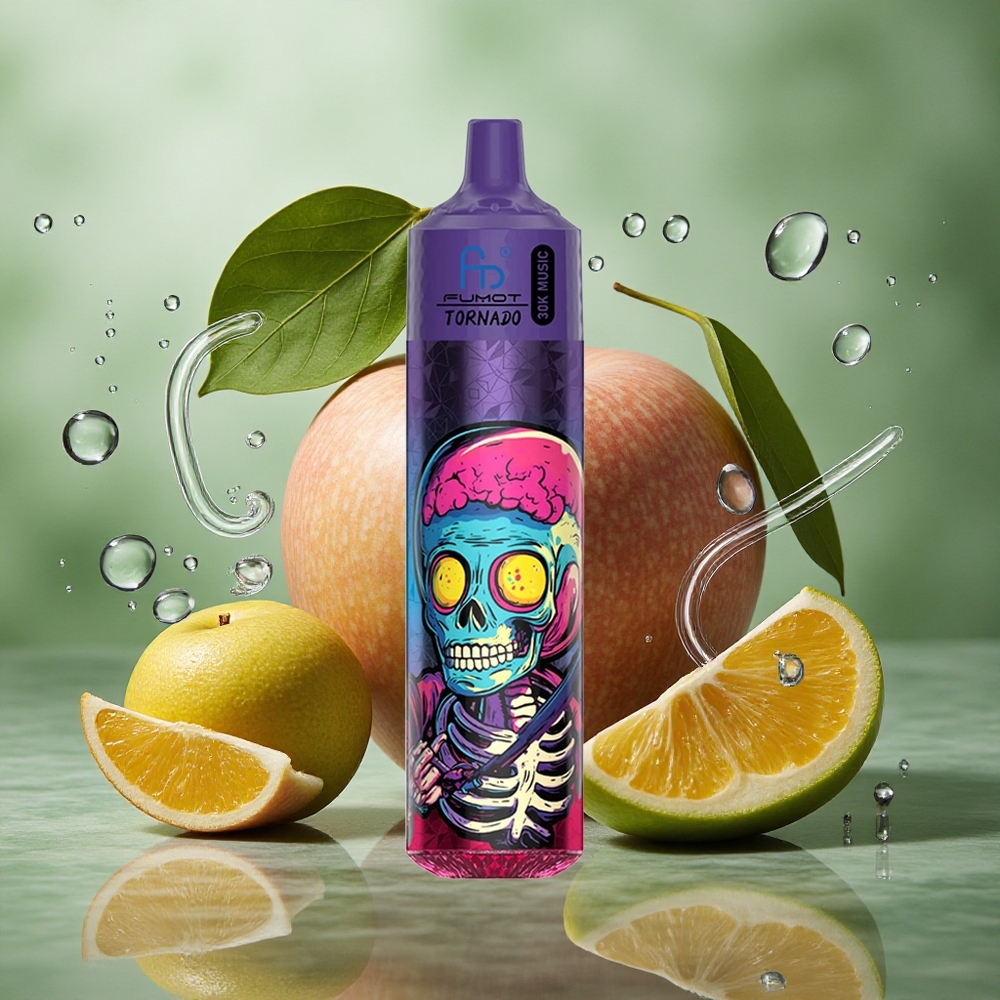 Drievoudige Appel Fumot RandM Tornado 30000 Puffs 30mL Nederland groothandel