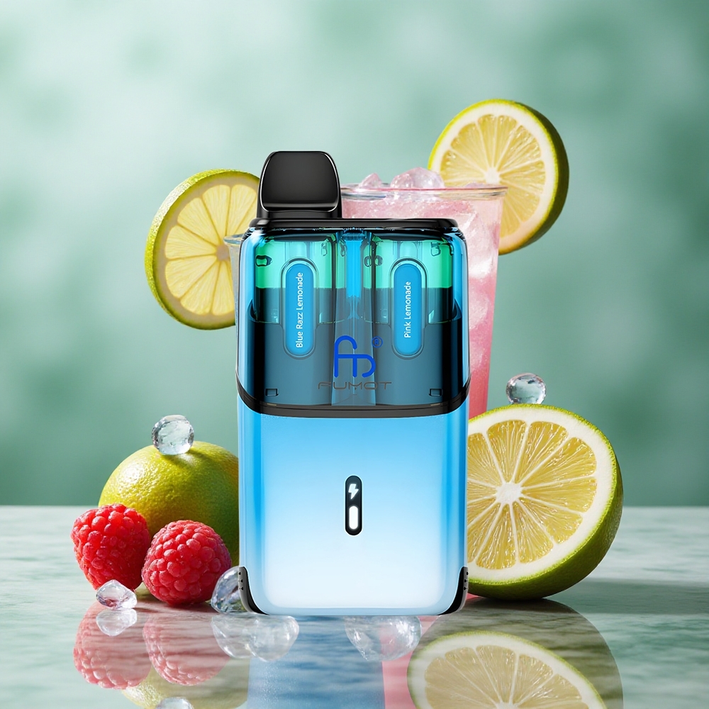 Blauwe Framboos Limonade Roze Limonade Fumot Ultra T32000 Wegwerp Vape 32000 trekken Geavanceerde Mesh Coil Nederland groothandel