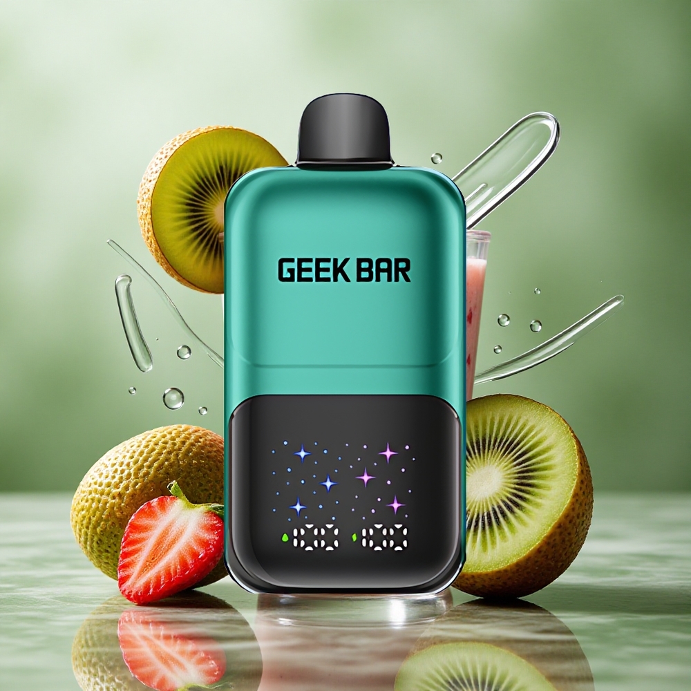 Aardbei & Kiwi GEEK BAR 2GO Series 50000 Trekken Oplaadbare Nederland groothandel