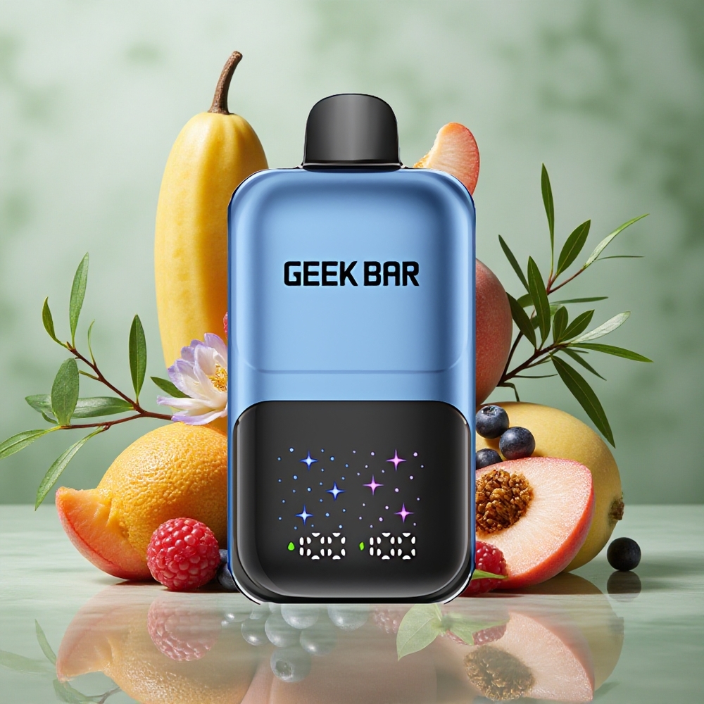 Perzik & Bessen GEEK BAR 2GO 50000 Trekken Oplaadbare Batterij Nederland groothandel