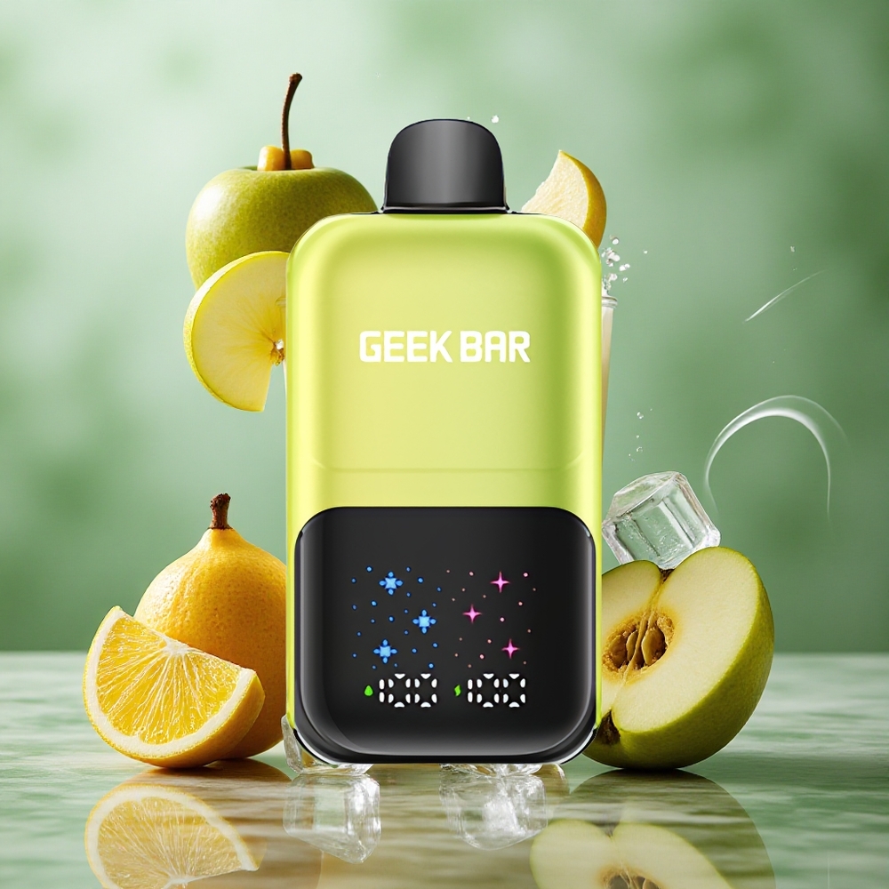 Zure Appel IJs GEEK BAR 2GO 50000 Trekken Oplaadbare Accu Nederland groothandel