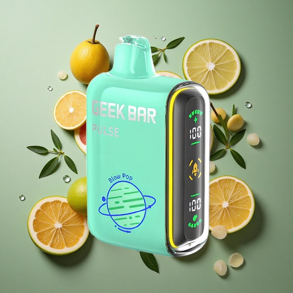 Aardbei-Mint GEEK BAR Pulse 15000 Puffs 16ML Vloeistof Nederland groothandel