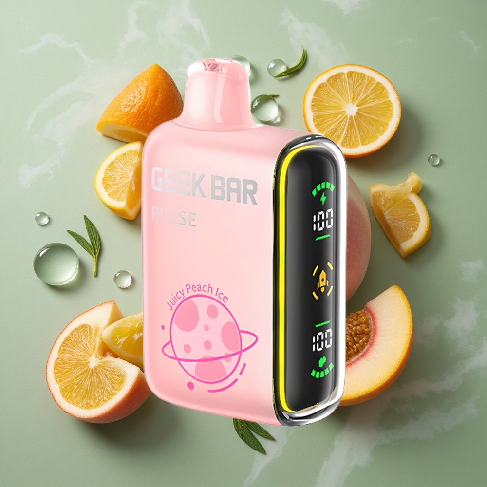 Aardbei-Mint GEEK BAR Pulse 15000 Puffs 16ML Vloeistof Nederland groothandel