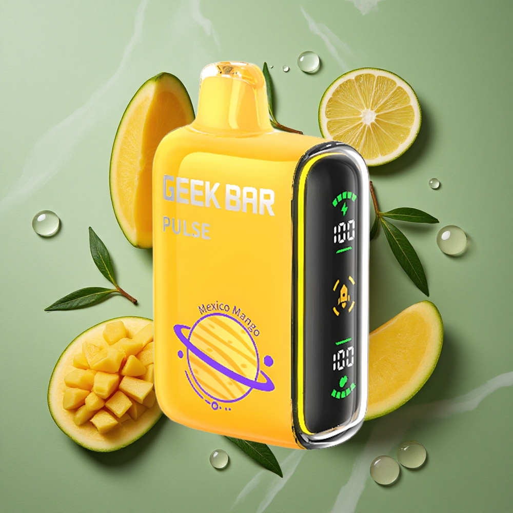 Aardbei-Mint GEEK BAR Pulse 15000 Puffs 16ML Vloeistof Nederland groothandel