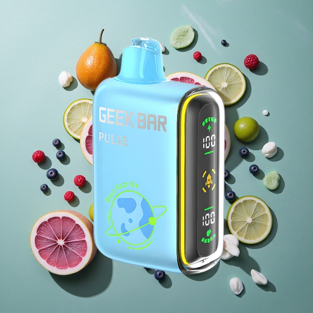 Aardbei-Mint GEEK BAR Pulse 15000 Puffs 16ML Vloeistof Nederland groothandel