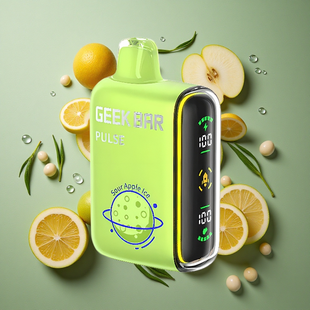 Aardbei-Mint GEEK BAR Pulse 15000 Puffs 16ML Vloeistof Nederland groothandel