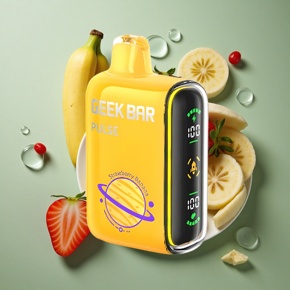 Aardbei-Mint GEEK BAR Pulse 15000 Puffs 16ML Vloeistof Nederland groothandel