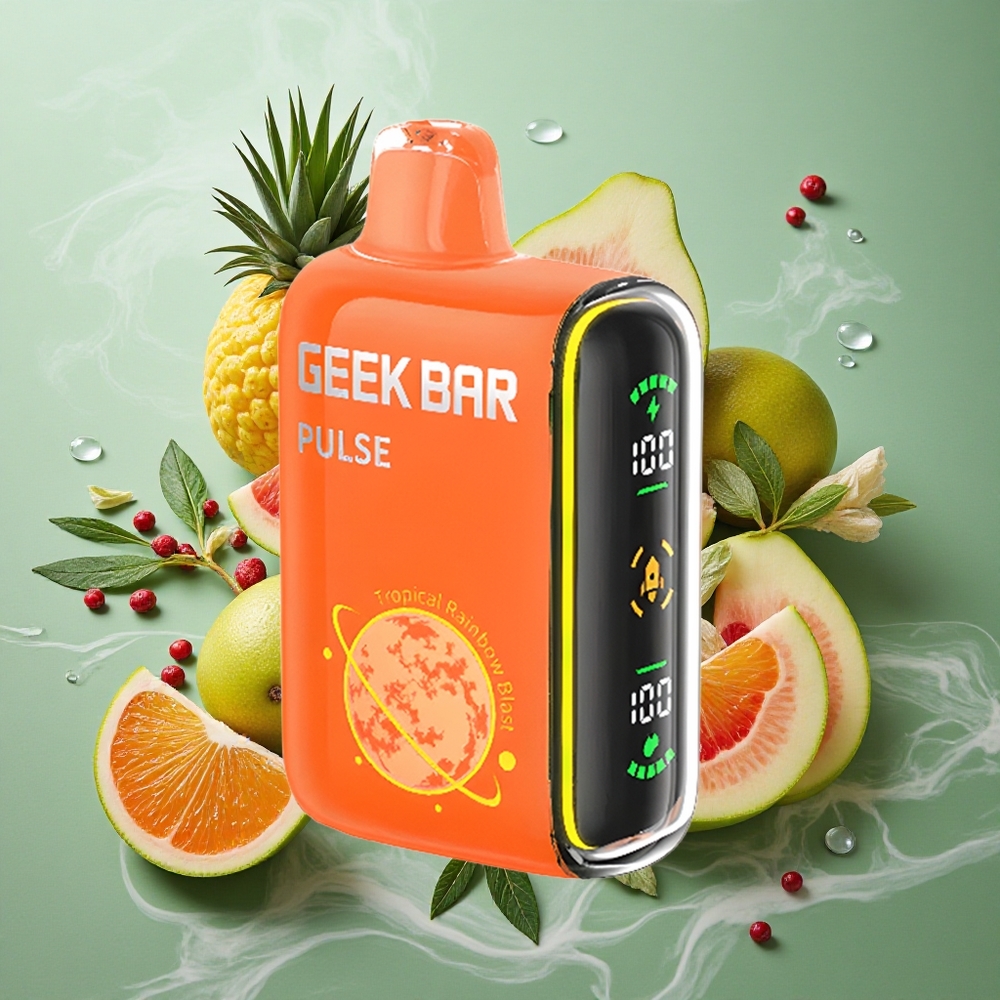 Aardbei-Mint GEEK BAR Pulse 15000 Puffs 16ML Vloeistof Nederland groothandel