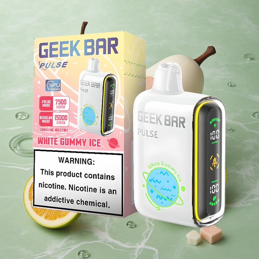 Aardbei-Mint GEEK BAR Pulse 15000 Puffs 16ML Vloeistof Nederland groothandel