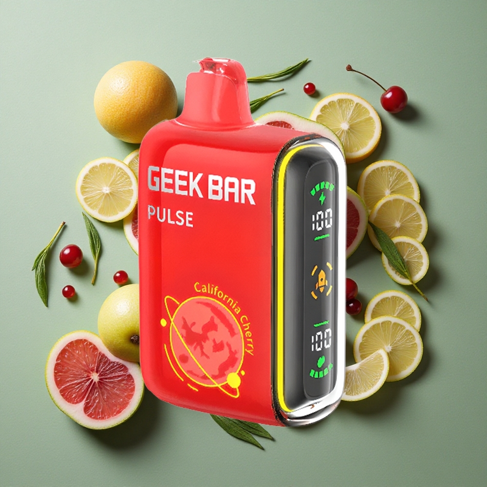 Aardbei-Mint GEEK BAR Pulse 15000 Puffs 16ML Vloeistof Nederland groothandel