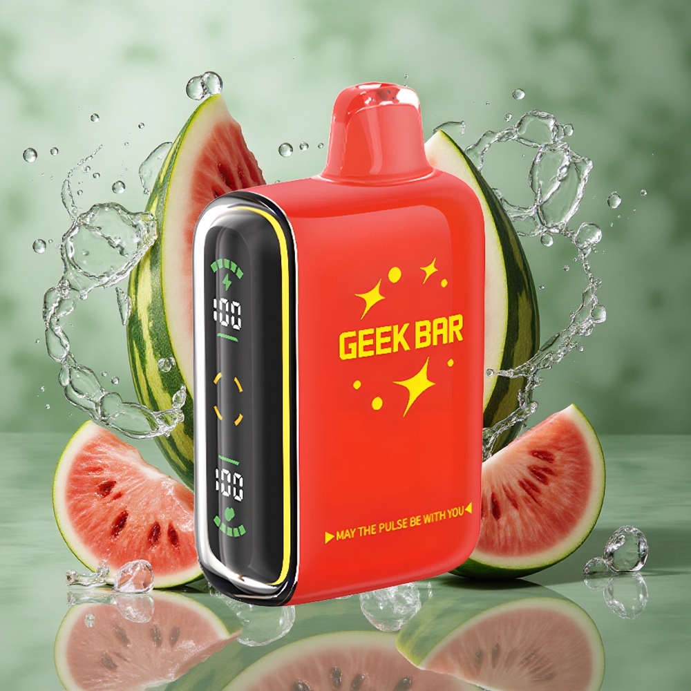Aardbei-Munt GEEK BAR Pulse 15000 Puffs 16ML Vloeistof 5% Nicotine Nederland groothandel