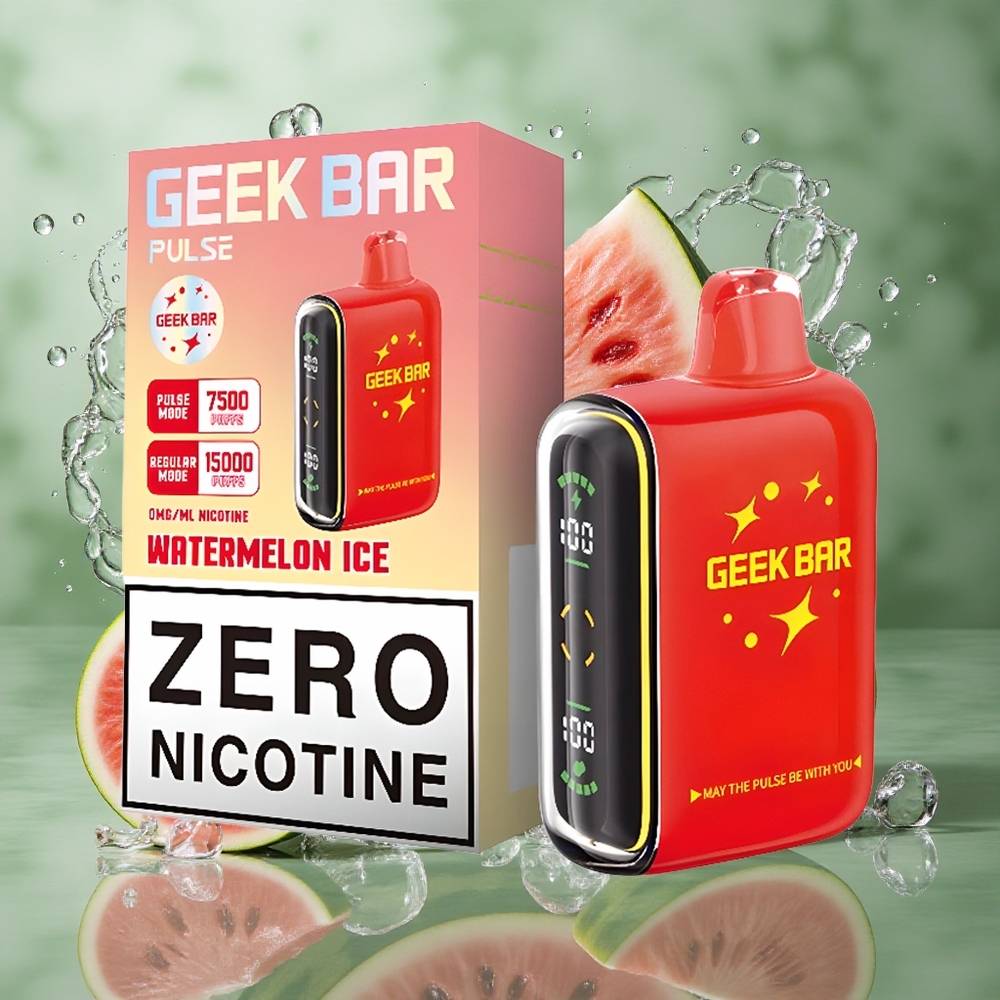 Aardbei-Munt GEEK BAR Pulse 15000 Puffs 16ML Vloeistof 5% Nicotine Nederland groothandel