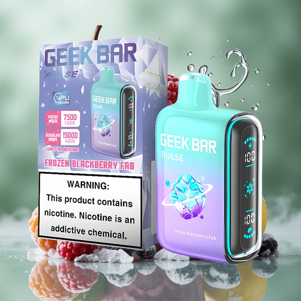 Bevroren GEEK BAR Pulse 15000 Puffs 16ML Vloeistof Nederland groothandel