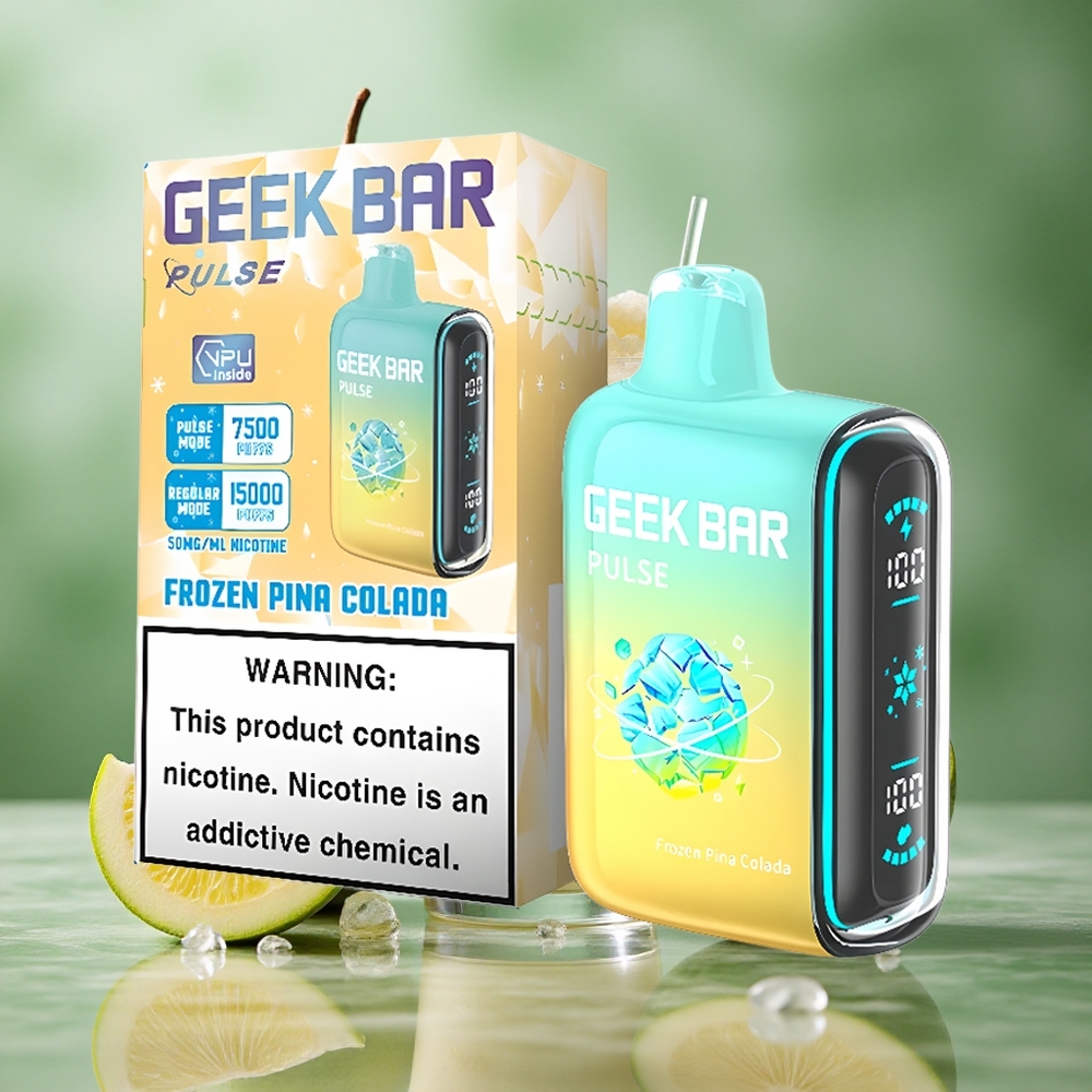 Bevroren GEEK BAR Pulse 15000 Puffs 16ML Vloeistof Nederland groothandel