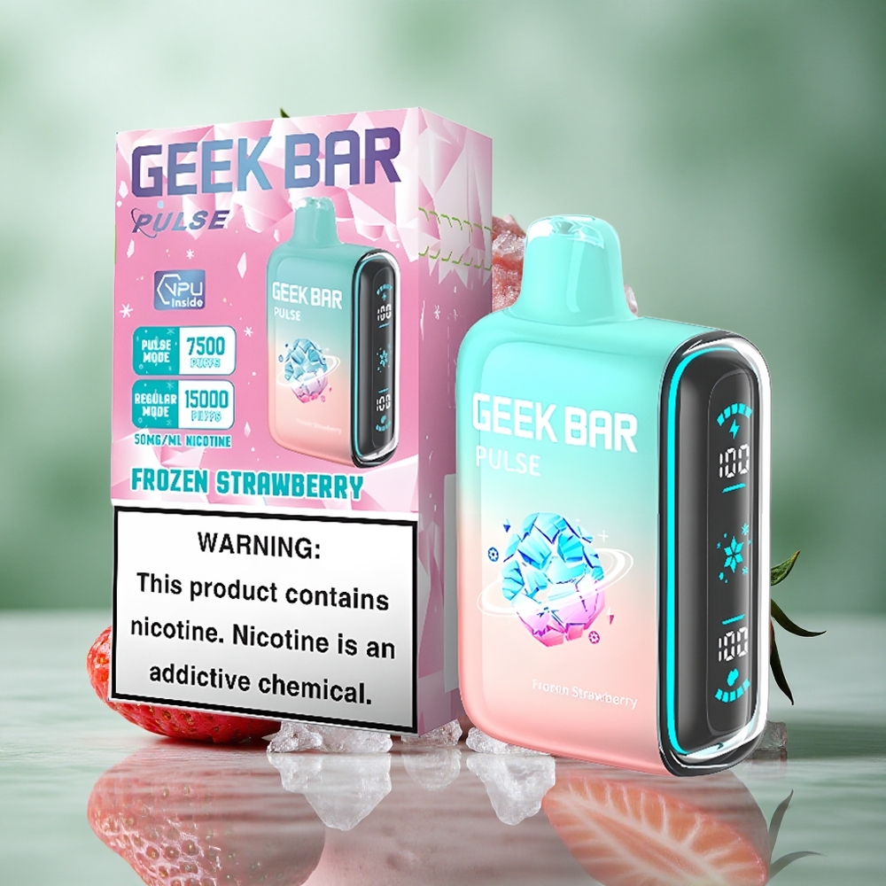 Bevroren GEEK BAR Pulse 15000 Puffs 16ML Vloeistof Nederland groothandel