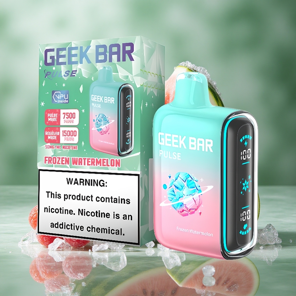 Bevroren GEEK BAR Pulse 15000 Puffs 16ML Vloeistof Nederland groothandel