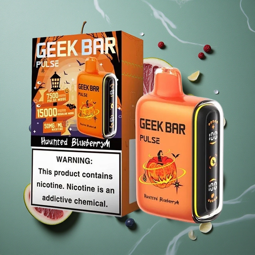 Halloween Editie GEEK BAR Pulse 15000 Puffs 16ML Vloeistof 5% Nicotine Nederland groothandel