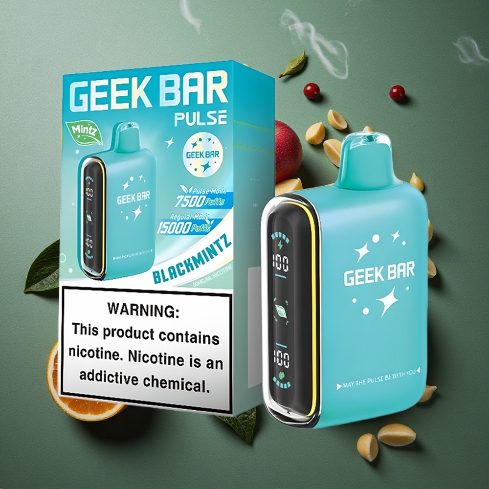 Munt Geek Bar Pulse 15000 Puffs 16ML Vloeistof Nederland groothandel