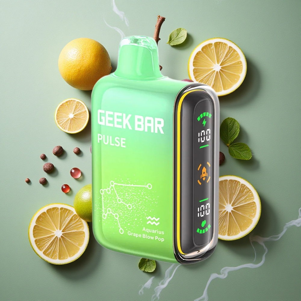 Zodiac Editie Geek Bar Pulse 15000 Puffs 16ML Vloeistof 5% Nicotine Nederland groothandel