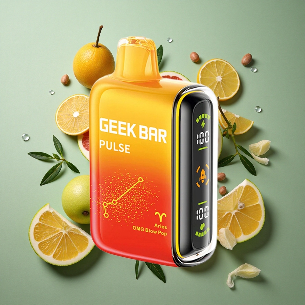Zodiac Editie Geek Bar Pulse 15000 Puffs 16ML Vloeistof 5% Nicotine Nederland groothandel
