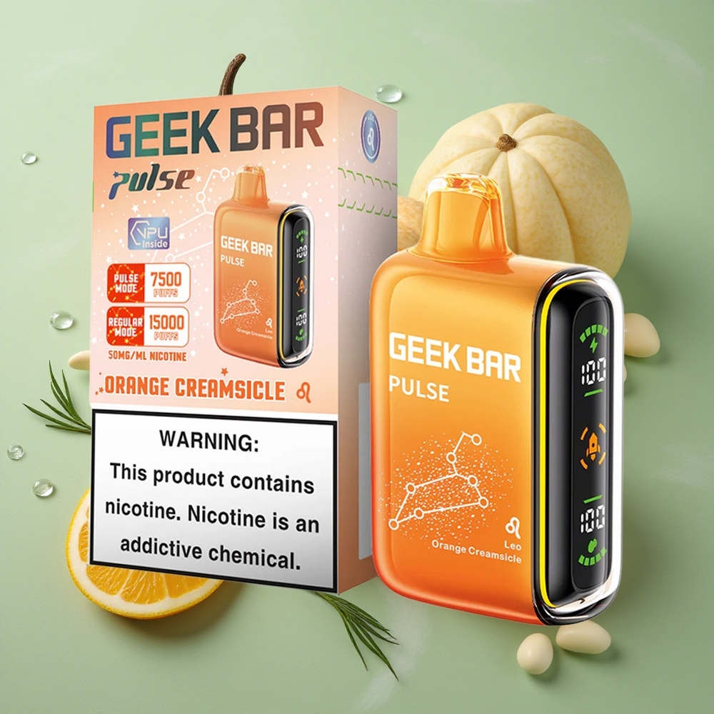 Zodiac Editie Geek Bar Pulse 15000 Puffs 16ML Vloeistof 5% Nicotine Nederland groothandel
