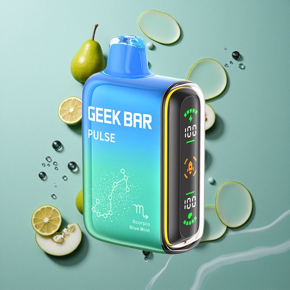 Zodiac Editie Geek Bar Pulse 15000 Puffs 16ML Vloeistof 5% Nicotine Nederland groothandel