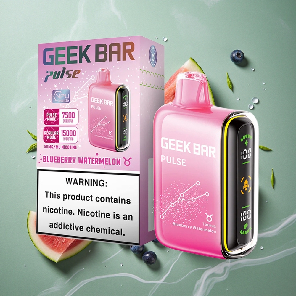 Zodiac Editie Geek Bar Pulse 15000 Puffs 16ML Vloeistof 5% Nicotine Nederland groothandel