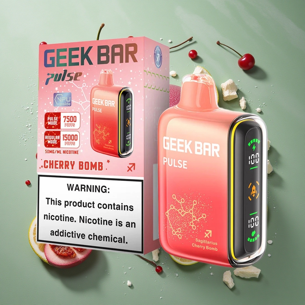 Zodiac Editie Geek Bar Pulse 15000 Puffs 16ML Vloeistof 5% Nicotine Nederland groothandel