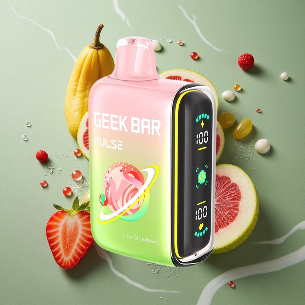 Zure Smaak GEEK BAR Pulse 15000 Trekjes 16ML Vloeistof Nederland groothandel